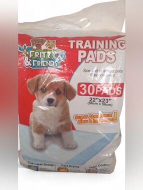 30 Pack Super Absorbent Pet Training Pads - Fritz&Friends